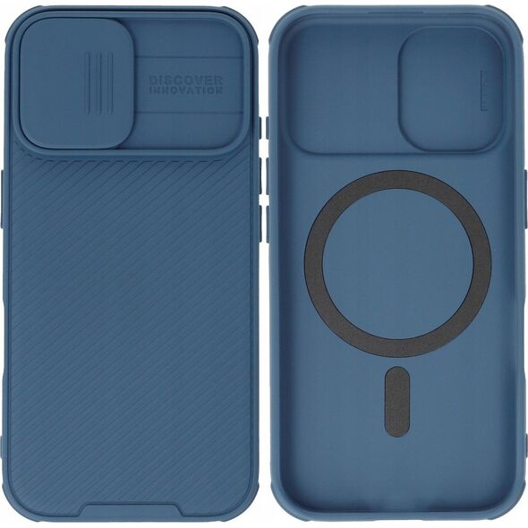 Nillkin Etui Nillkin CamShield Pro Magnetic Case na iPhone 16 - niebieskie