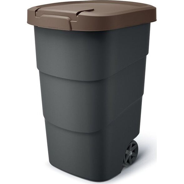 Kosz na śmieci Prosperplast brązowy (CEN-80990)