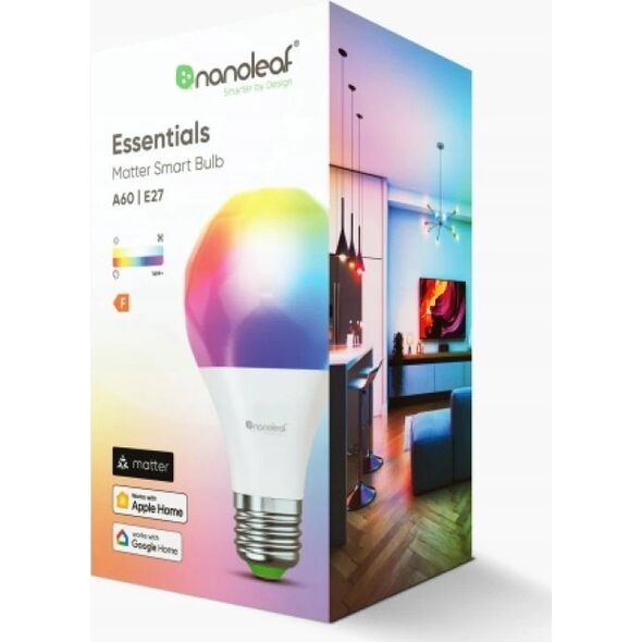 Nanoleaf Nanoleaf Essentials Smart Bulbs - żarówka A19-A60-E27 (technologia Matter)