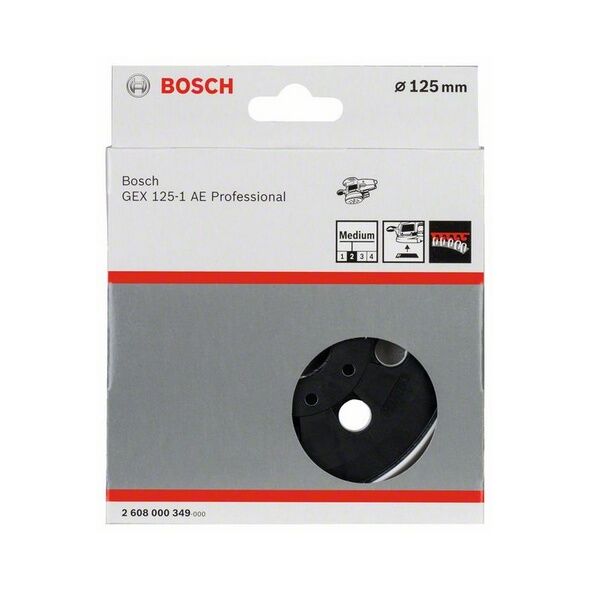 Bosch Talerz szlifierski D 125mm miękki 2 608 000 349