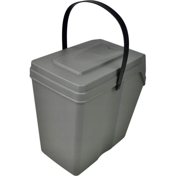 Kosz na śmieci Prosperplast Sortibox do segregacji 5 x 25L szary (ISWB25S5-405U)