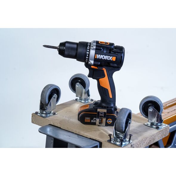 Wiertarko-wkrętarka Worx bezszczotkowa WX102 20V 60Nm 13mm