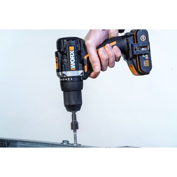 Wiertarko-wkrętarka Worx bezszczotkowa WX102 20V 60Nm 13mm