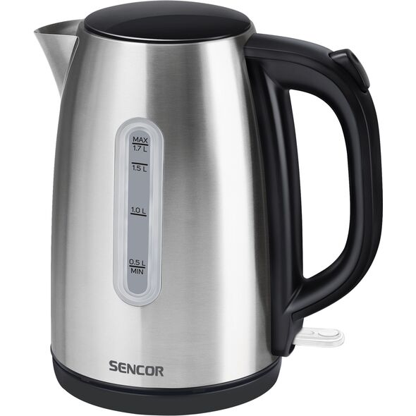 Ασημί βραστήρας Sencor SWK 1720BK 1666424 8590669218851