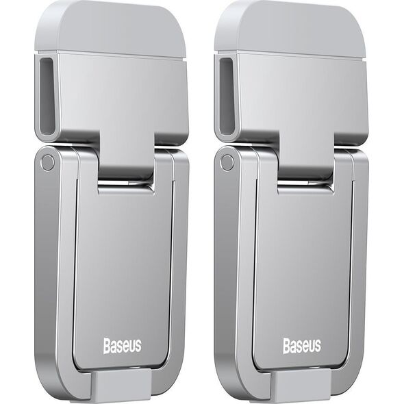 Baseus Baseus uniwersalne podstawki nóżki do laptopa (2 szt.) srebrny (LUZC000012)