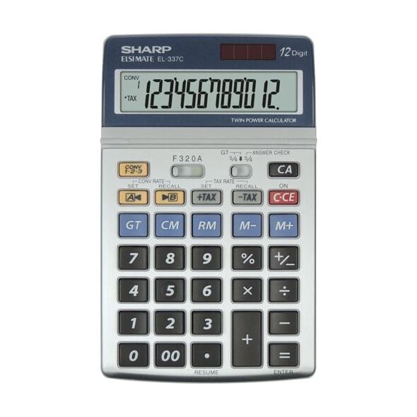 Kalkulator Sharp EL337C