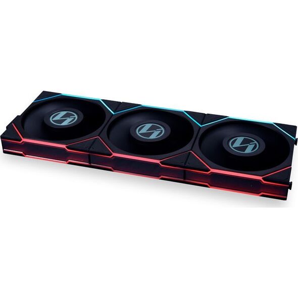 Wentylator Lian Li Uni Fan TL LCD 120 RGB 3-pack + Hub (12TLLCD3B)