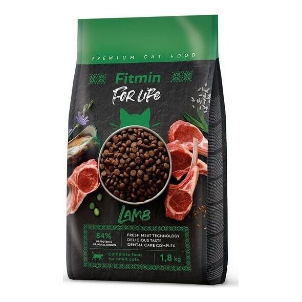 Fitmin  Cat For Life Adult Lamb 1,8kg