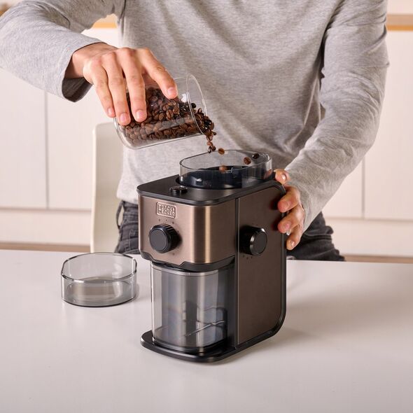 Młynek do kawy Black&Decker Coffee grinder Black+Decker BXCG151E (150 W)