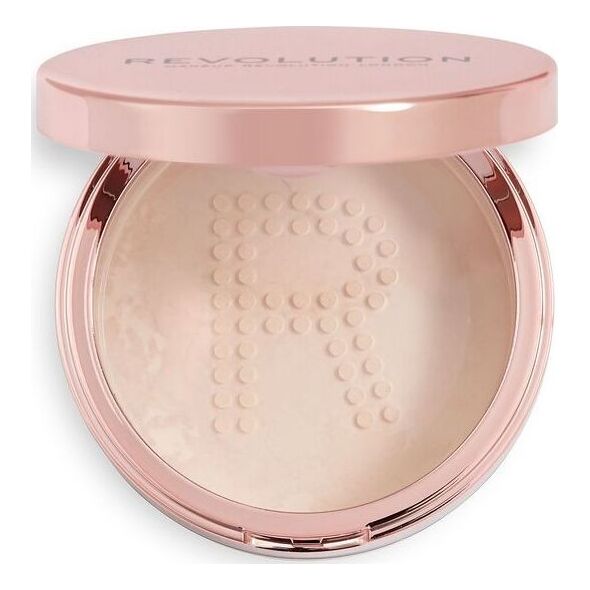 Makeup Revolution Conceal & Fix Setting Powder Puder sypki Light Pink 13g