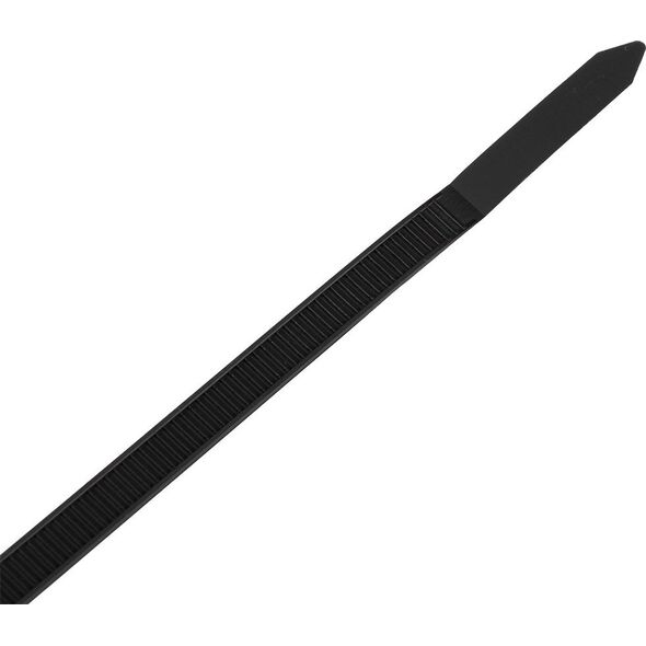 Neo Opaski zaciskowe EXTREME 4.8 × 370 mm, czarne, 50 szt.