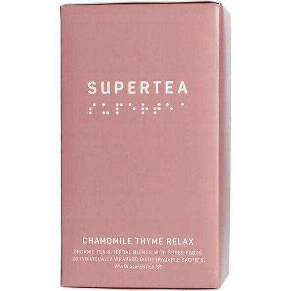 Teministeriet Teministeriet - Supertea Chamomile Thyme Relax - Herbata 20 Torebek