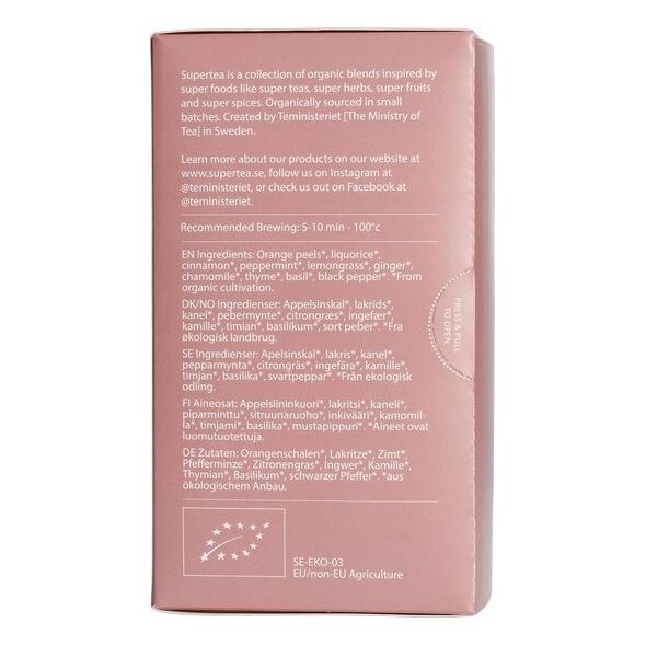 Teministeriet Teministeriet - Supertea Chamomile Thyme Relax - Herbata 20 Torebek