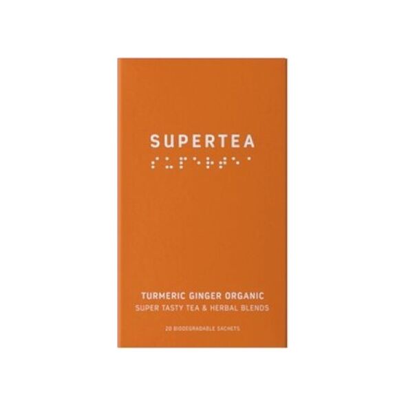 Teministeriet Teministeriet - Supertea Turmeric Ginger Organic - Herbata 20 Torebek