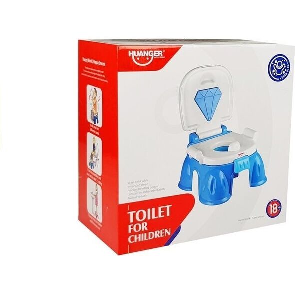 Nocnik Różowy z Diamentem Dla Malucha LEAN Toys