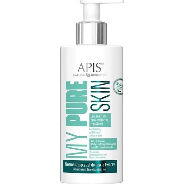 Apis Apis My Pure Skin normalizujący żel do mycia twarzy 300ml