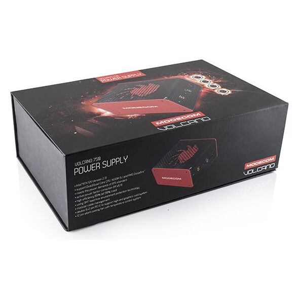 Zasilacz Modecom Volcano 750W (ZAS-MC85-SM-750-ATX-VOLCANO)