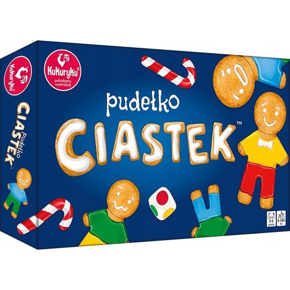 Kukuryku Gra Pudełko ciastek 64824