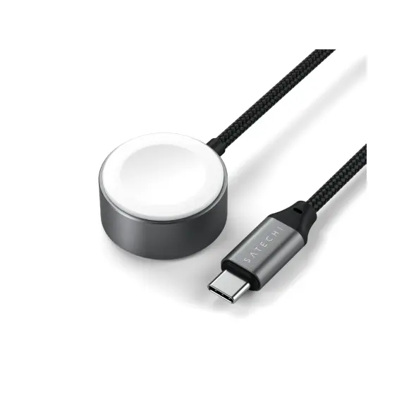 Satechi USB-C Fast Charging Cable USB-C for Apple Watch / AirPods 5W 20cm (space gray)