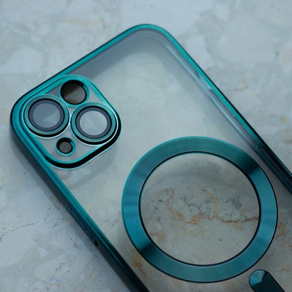 Color Chrome Mag case for Samsung Galaxy S25 green 5906961928078