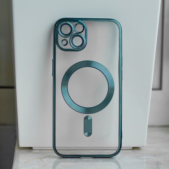 Color Chrome Mag case for Samsung Galaxy S25 Plus green 5906961928092