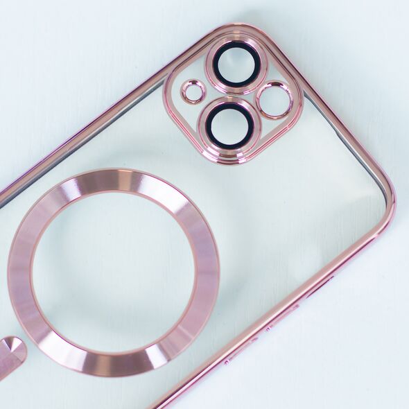 Color Chrome Mag case for Samsung Galaxy S25 rose gold 5906961928108