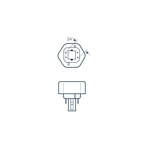 Świetlówka kompaktowa Osram Dulux T/E GX24q-3 26W (4050300342306)