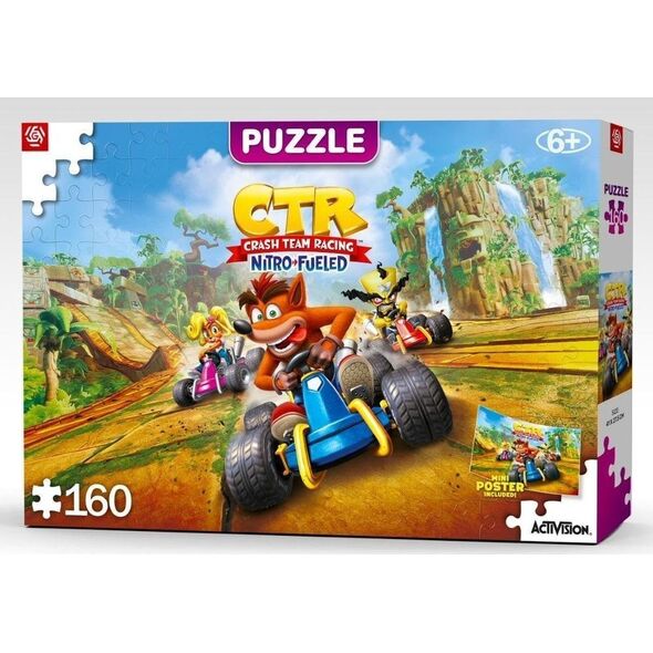 Good Loot Puzzle Kids 160 Crash Team Racing: Nitro-Fueled