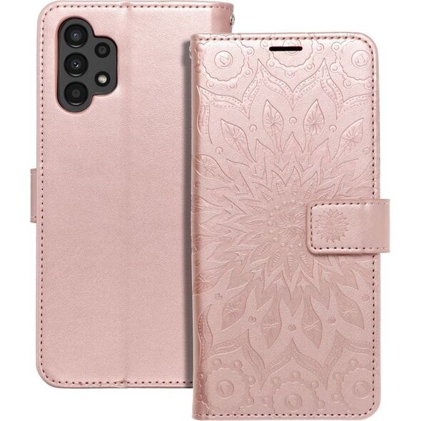 OEM Kabura MEZZO Book do SAMSUNG A13 4G mandala złoty róż