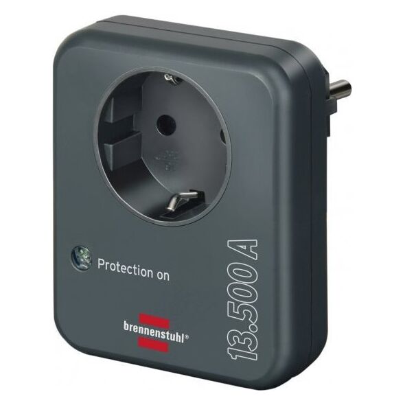 Brennenstuhl Adapter gniazdowy z ochroną przeciwprzepięciową 13.500 A
