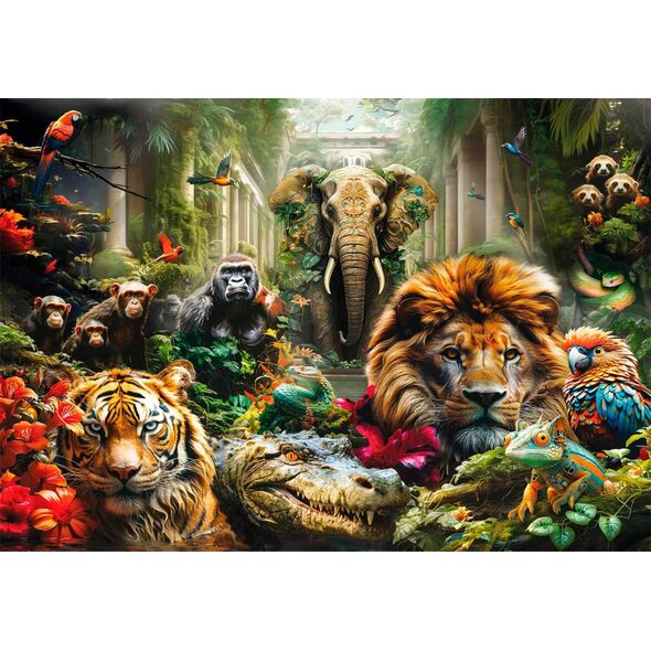 Clementoni CLE puzzle 1000 HQ Mystic jungle 39824