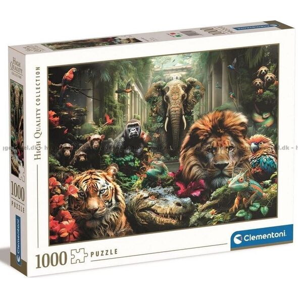 Clementoni CLE puzzle 1000 HQ Mystic jungle 39824