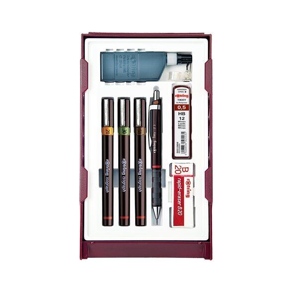 Rotring ROTRING isograph College Set - 3er Satz   0,2 / 0,3 / 0,5