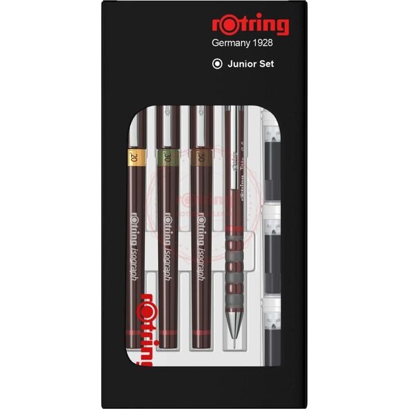Rotring ROTRING isograph College Set - 3er Satz   0,2 / 0,3 / 0,5