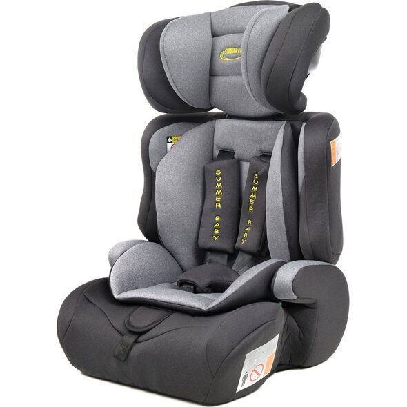 Fotelik samochodowy Summer Baby Fotelik Samochodowy SUMMER BABY Cosmo I-Size 76-150cm CIEMNO SZARY