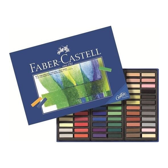 Faber-Castell FABER-CASTELL Softpastellkreiden Mini 72er Kartonetui 3 Stk 14050017 4005401009184