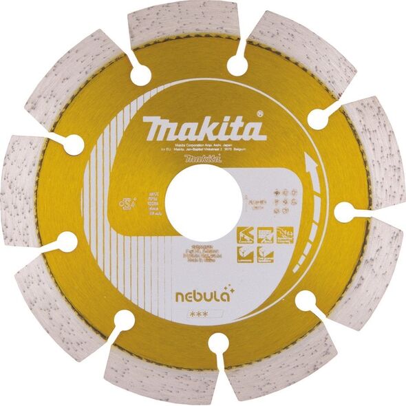 Makita MAKITA DIAMOND ΔΙΣΚΟΣ 115x22,23mm ΤΜΗΜΑ (ΞΗΡΟ) ΣΚΥΡΟΔΕΜΑ 13990257 88381476485