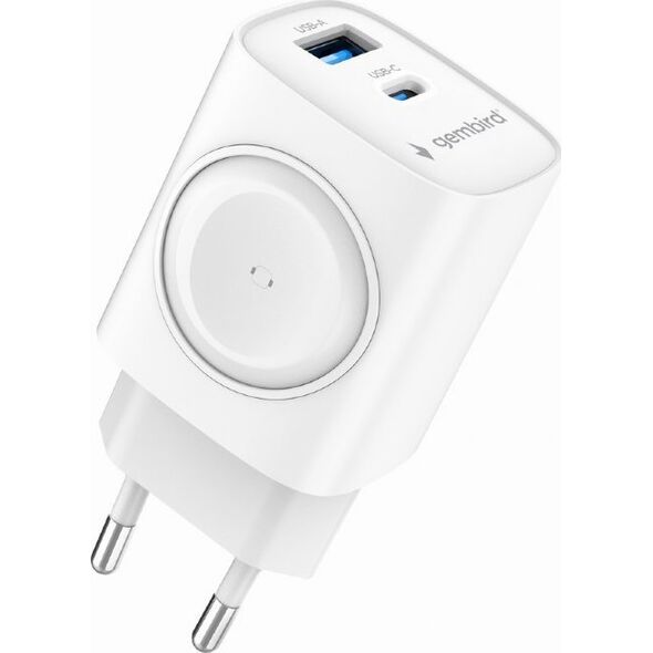 Ładowarka Gembird Gembird 2-in-1 20 W Apple Watch and Phone Fast Charger | TA-UC-PDQCW20-01-W