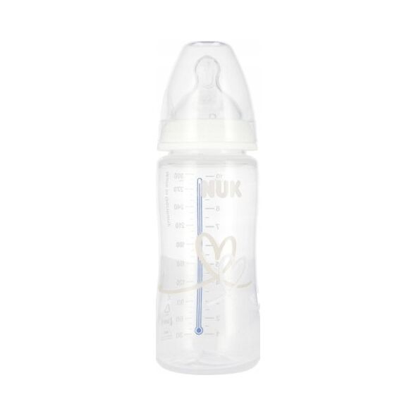 NUK NUK BUTELKA 300ML SMOC 6-18M BIA FC 10741103 1/6