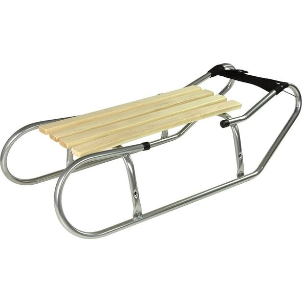 Lean Sport Sanki metalowe srebrne