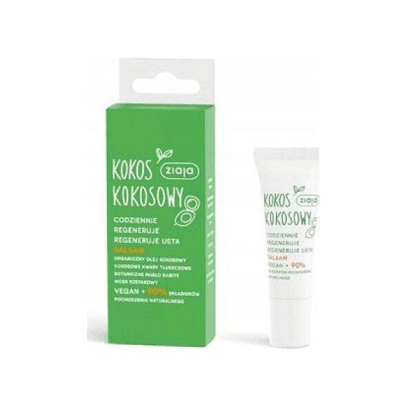 Ziaja ZIAJA Kokos Kokosowy regenerujący balsam do ust 10ml