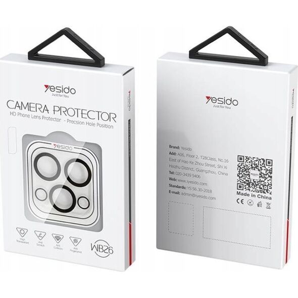 Yesido yesido Lens Protector WB26 iPhone 14 Pro / 14 Pro Max