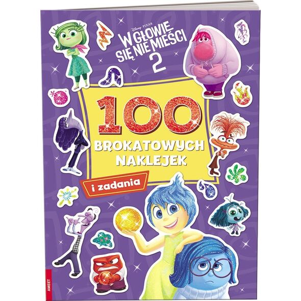 Ameet Książeczka W Głowie Się Nie Mieści 2. 100 Brokatowych naklejek NB-9105