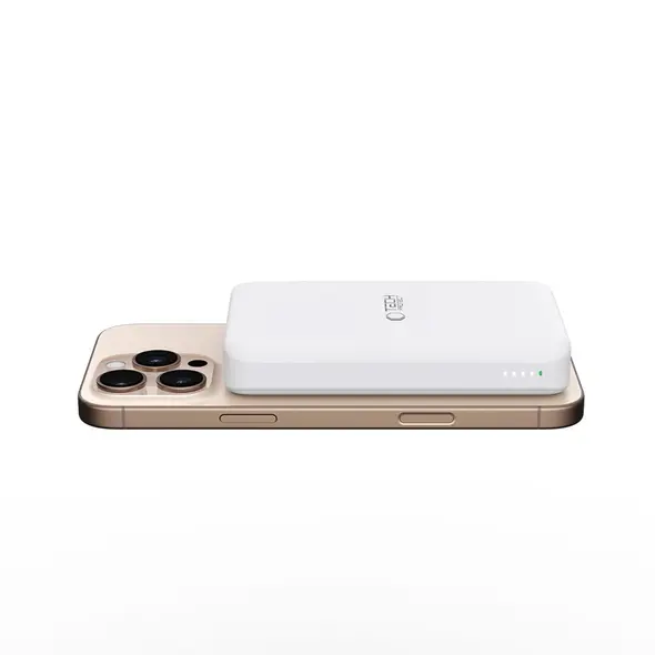 Tech-Protect PB24 LifeMag Qi2 MagSafe Power Bank 10000mah White