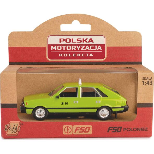 Daffi Pojazd PRL FSO Polonez Taxi Zielony
