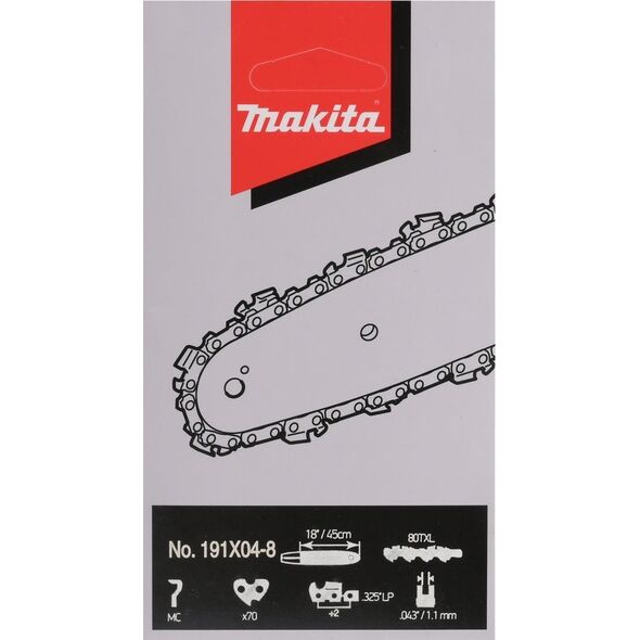 ΑΛΥΣΙΔΑ ΚΟΠΗΣ Makita MAKITA 80TXL 45cm 1,1mm 0,325" 13919971 88381590761
