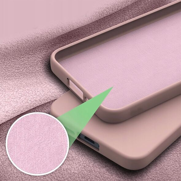 OEM Futerał SILICONE 2mm do SAMSUNG A55 5G pudrowy róż