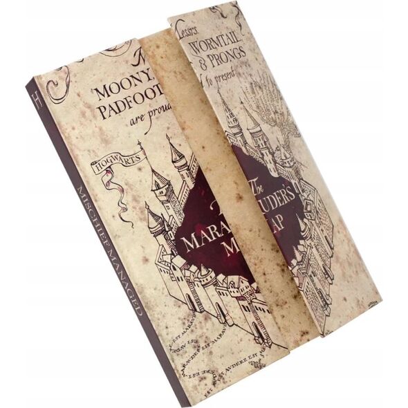 Harry Potter ThumbsUP! Notizbuch A5- Harry Potter - Karte d. Rumtreibers
