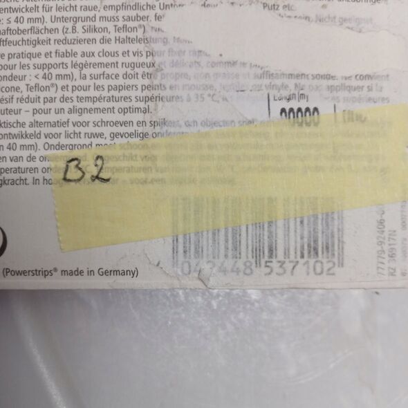 Tesa tesa  Klebenagel Leinwand für Tapeten &amp| Putz (2kg)