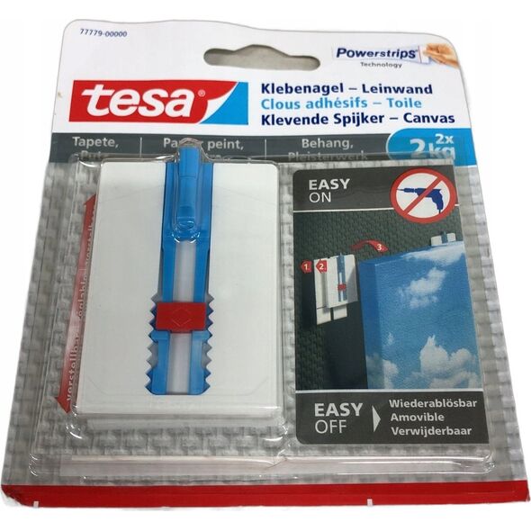 Tesa tesa  Klebenagel Leinwand für Tapeten &amp| Putz (2kg)